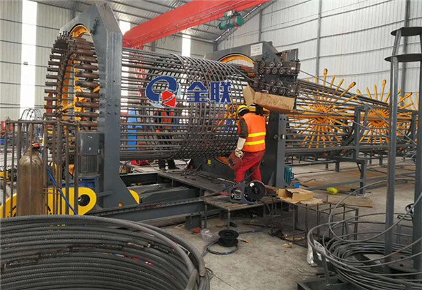 鋼(gāng)筋籠滾焊(han)機 鋼筋籠(lóng)滾焊機