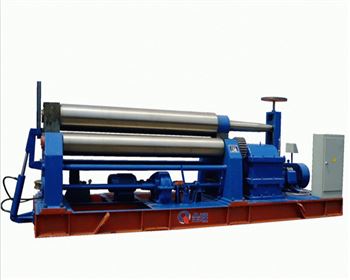 對稱式(shi)三輥卷闆機(ji)