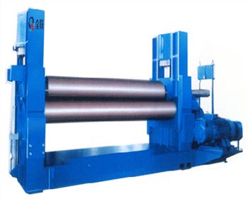 液壓對稱(cheng)式三輥卷闆(pǎn)機