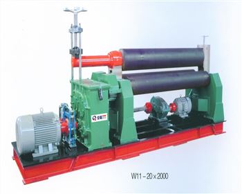銀川W11系列(liè)對稱式三輥(gǔn)卷闆機