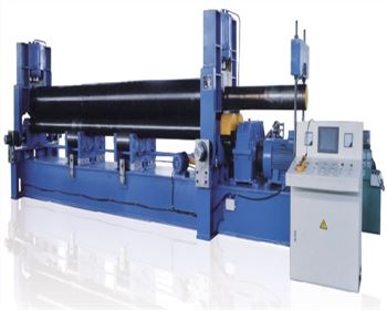 大型(xing)上輥萬能式三(sān)輥卷闆機