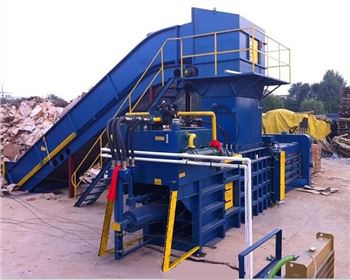 卧式廢紙打(da)包機